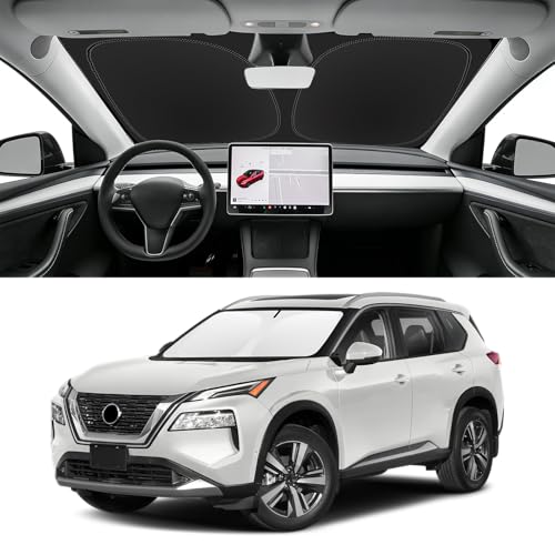 Custom Fit Windshield Sun Shade for Nissan Rogue 2021 (for Nissan Rogue 2021-2026)