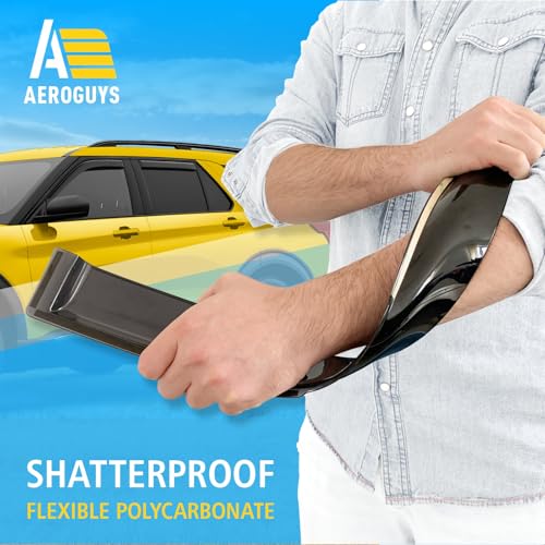 Extra Durable Window Deflectors in (For Ford Explorer 20-26)
