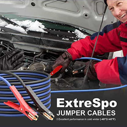 Heavy Duty Jumper Cables (4 GAUGE 20 FT)