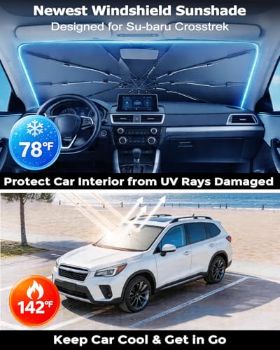 Umbrella Windshield Sun Shade for Su (FOR | Su-baru Crosstrek(2016-2026))