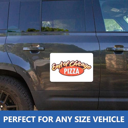 Custom Car Magnet Signs for Advertising and Promotion (16"x22" Rectangle)