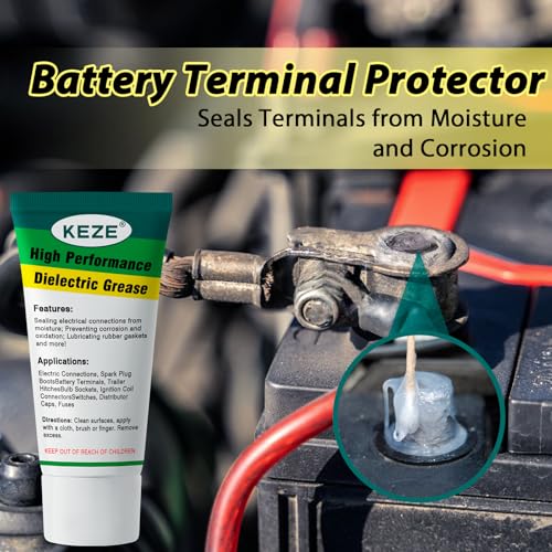 Dielectric Grease Automotive Electric Grease for Electrical Connector (1 oz - 1 Pack)
