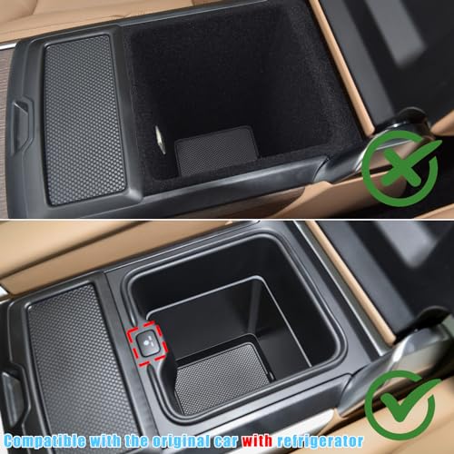 Car armrest Organizer Storage Box Compatible with Land Rover Range Rover Sport