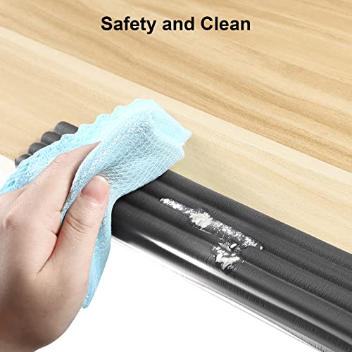 Baby Proofing Edge Corner Protector (Black- 16.4 Feet)