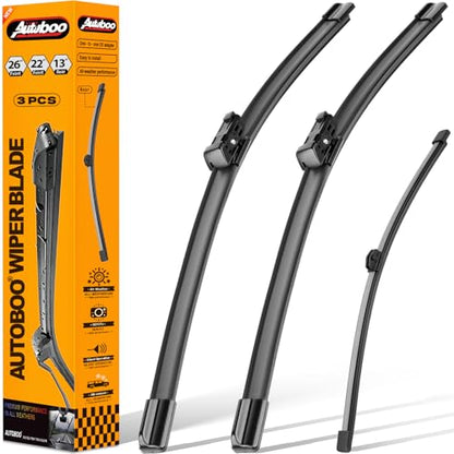 Windshield Wiper Blades Replacement for Porsche Cayenne 2019 (26"+22"+13B")
