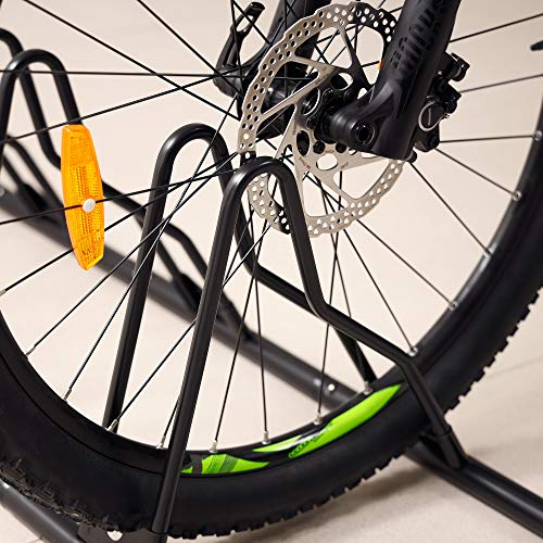 Bicycle Floor Parking Rack Stand (6 Bikes / Classic)