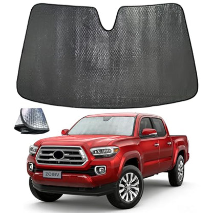 Car Windshield Sun Shade for Toyota Tacoma 2016 (for Toyota Tacoma 2016-2026)