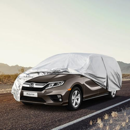 6 Layers Waterproof Car Cover for Honda Odyssey 1999 (LM-Silver / 37. Custom Fit Honda Odyssey)