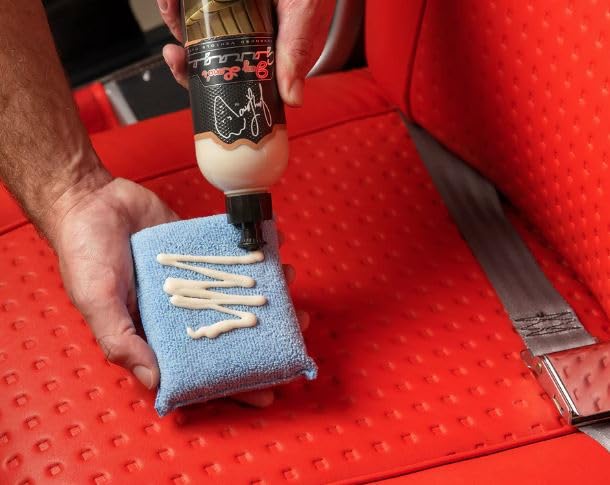 Leather Cleaner and Conditioner for Car Interior (Treatment Kit)
