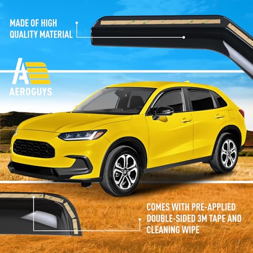 Extra Durable Window Deflectors in (For Honda HR-V 23-26)