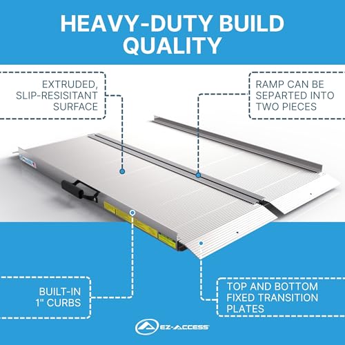 Traverse Aluminum Singlefold Folding Ramp (4 Foot / Singlefold)