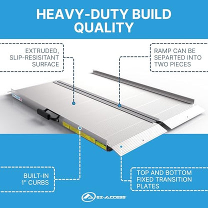 Traverse Aluminum Singlefold Folding Ramp (4 Foot / Singlefold)