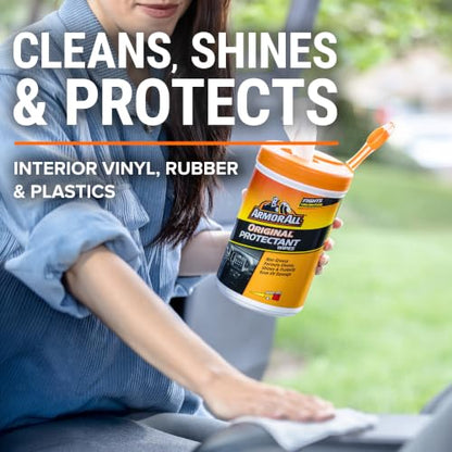 Car Interior Original Protectant Wipes (90 Count (Pack of 1))