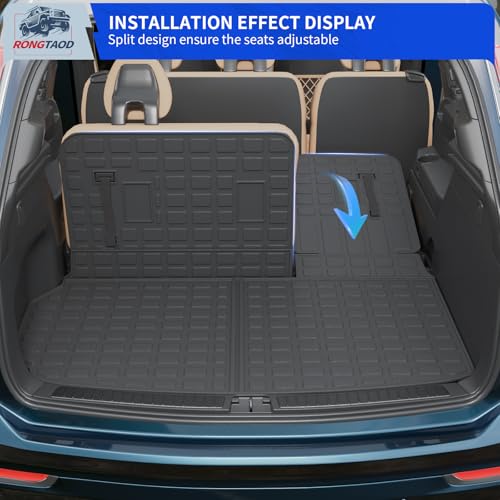 Cargo Mat & Backrest Mats for 2024 2025 2026 Chevrolet Traverse