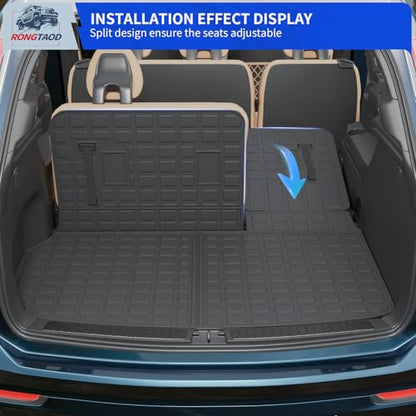 Cargo Mat & Backrest Mats for 2024 2025 2026 Chevrolet Traverse