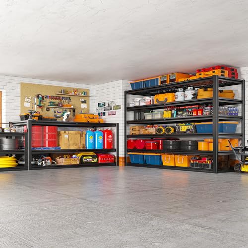 Heavy Duty Garage Shelving (6-Tier,55" W x 26" D x 84" H)