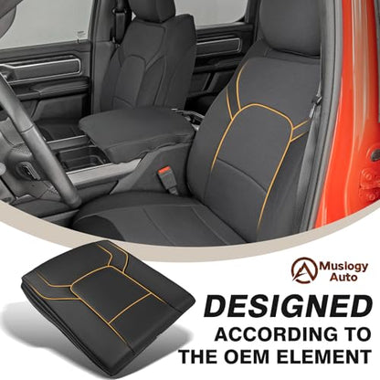 Armrest Cover for Ram1500 2500 3500 2019 (3) 19-26|Ram1500/2500/3500|Bucket Seat, +Thick,V1)