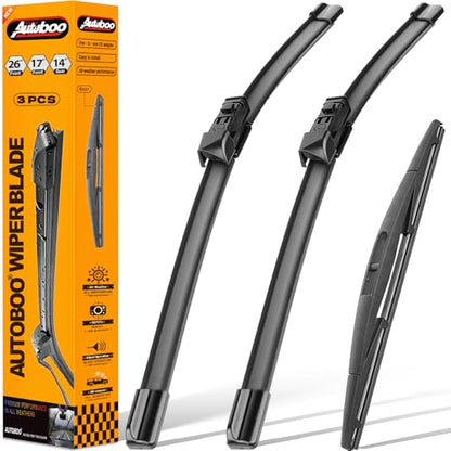 Windshield Wiper Blade Replacement for Subaru Forester 2019 (26"+17+14)