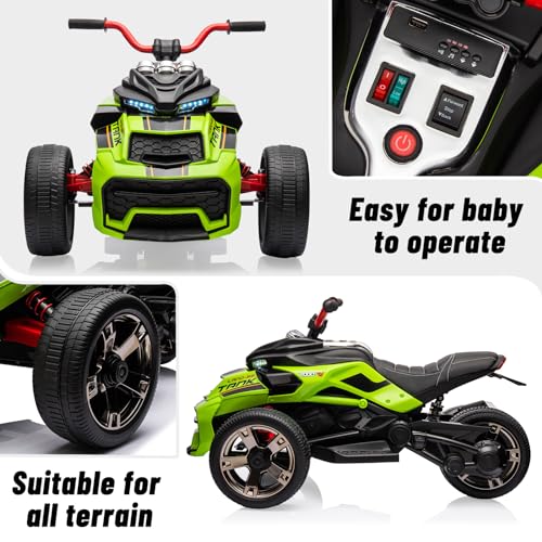 Kids Electric Ride on Truck Car (Green)