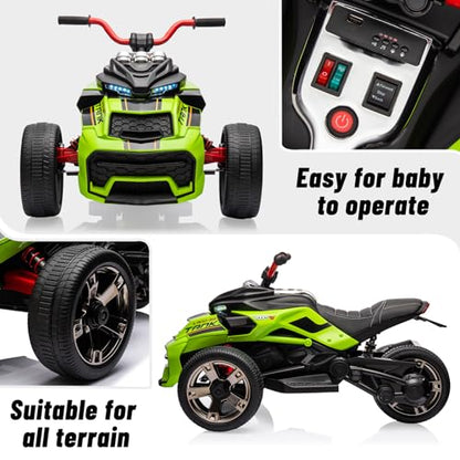 Kids Electric Ride on Truck Car (Green)
