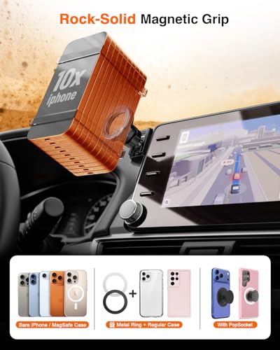 Magnetic Phone Holder for Honda Accord 2018 2019 2020 2021 2022 (for 2018-2022 Accord)