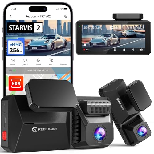 F77 V2 256GB eMMC Dash Cam (F77 V2(256GB eMMC))