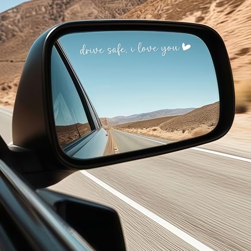 4xDrive Safe I Love You Rearview Mirror Decal