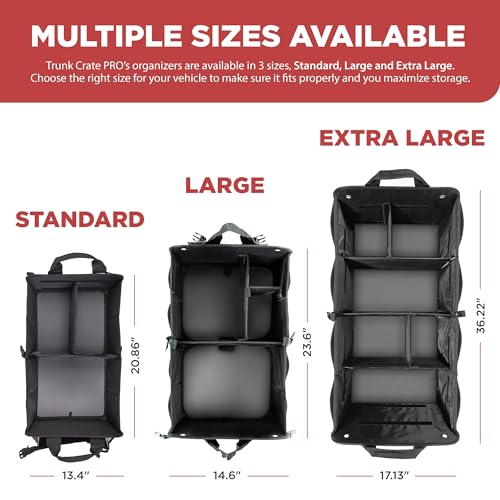 Car Cargo Organizer for SUV (Large / Gray)