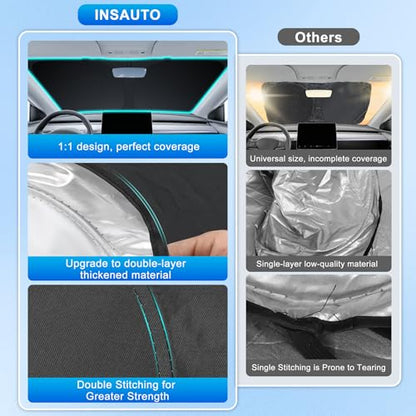 Custom Fit Windshield Sun Shade for Ford Bronco 2021