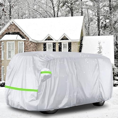 Silver Waterproof Car Cover for VW Bus T1 T2 T3 50 (1950-1992 VW Bus T1 T2 T3-Silver)