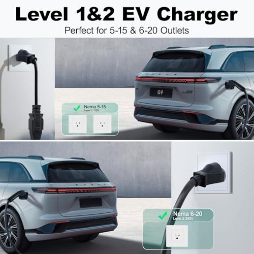 Level 1&2 EV Charger (20FT / 16A-J1772)