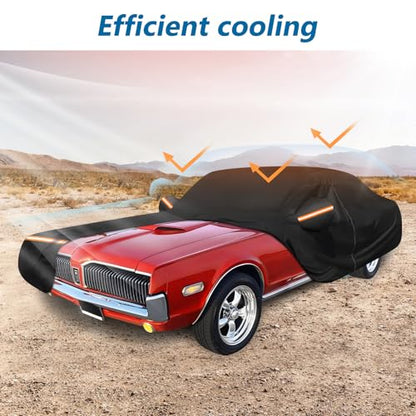 Car Cover for Mercury Cougar 1967 (Black / for Mercury Cougar)