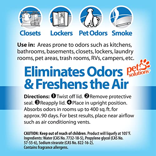 Solid Odor Absorber Eliminator for Home and Small Spaces (14 Ounce (Pack of 6))