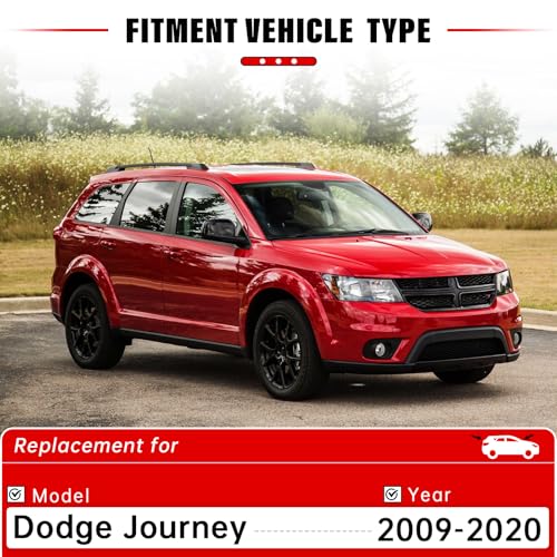 3 Pack Windshield Wiper Blades Replacement for Dodge Journey 2009 (24"/19"/12")