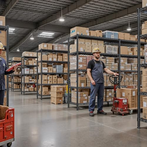 72.8" W Storage Shelves Load 1600LBS (17.7" D x 72.8" W x 70.9" H)