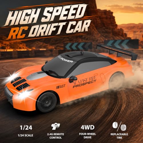 RC Drift Car 1 (Orange)