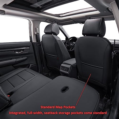 Custom Seat Covers for KIA Sportage Hybrid & Plug (Black / 2023-2026 Hybrid/Plug-In Hybrid(No Hybrid LX ))
