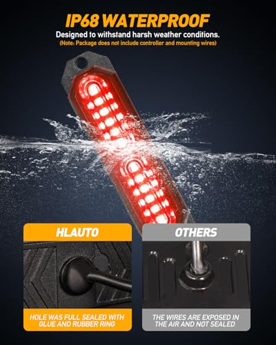 1200T Emergency Strobe Grille Lights (Red)