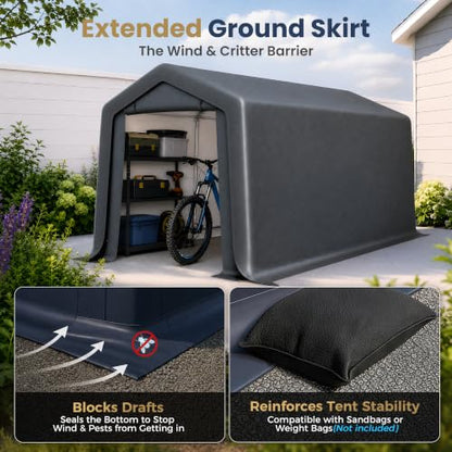 8x12ft Storage Tents (8x12ft)
