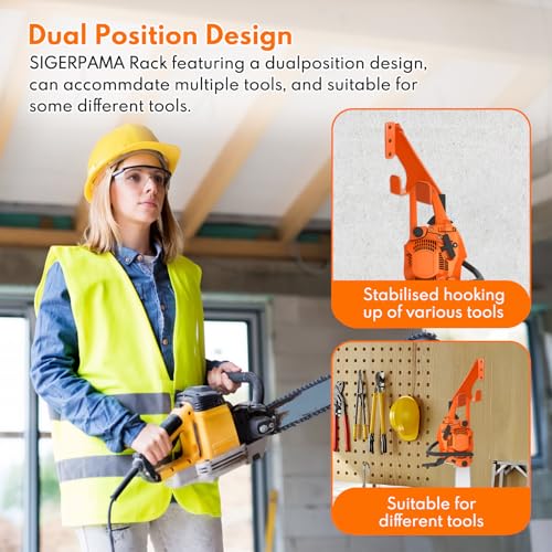 Chainsaw Hanger (orange)