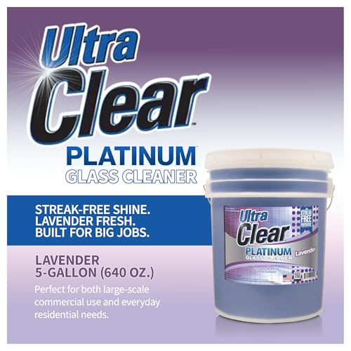 Ultra Clear Platinum Glass Cleaner (Glass Cleaner / Lavender)
