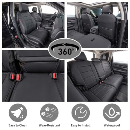 Custom Seat Covers for KIA Sportage Hybrid LX (Black / 2023-2026 Sportage Hybrid LX)