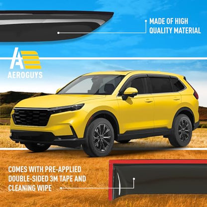 Extra Durable Window Deflectors Tape (For Honda CR-V 23-26)