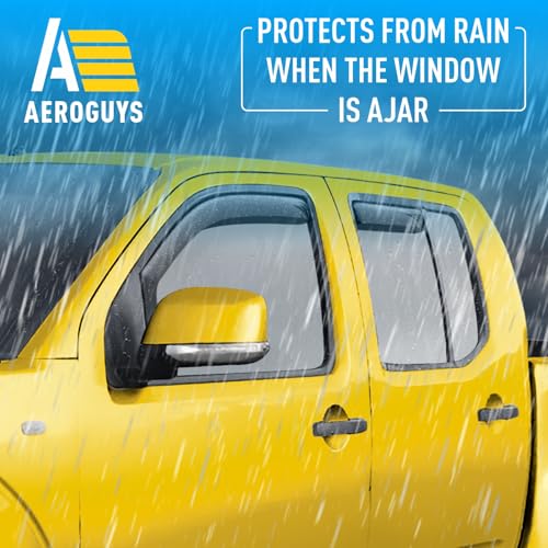 Extra Durable Window Deflectors in (For Nissan Frontier 05-21)