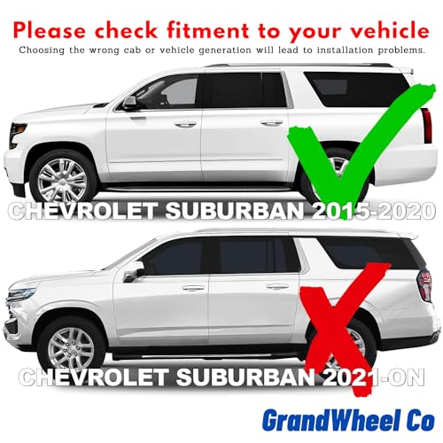 Window Deflectors Smoke Tinted In (For Suburban 15-20)