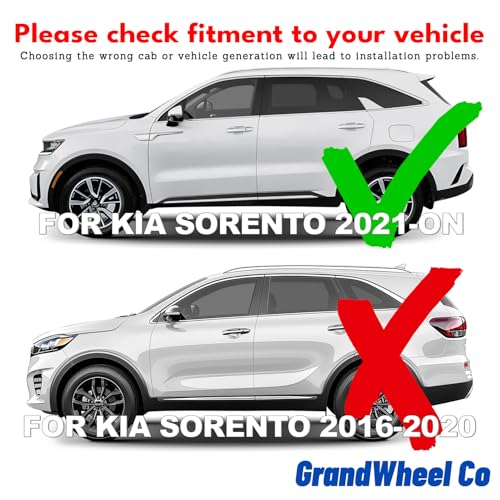 Window Deflectors Smoke Tinted In (For Sorento 21-26)