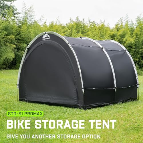 Outdoor Waterproof Bike Storage Tent Shed for 2 (8x7x5.6ft)