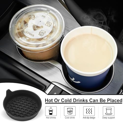 Car Cup Holder Coaster (Black)