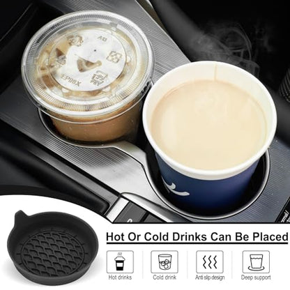 Car Cup Holder Coaster (Black)