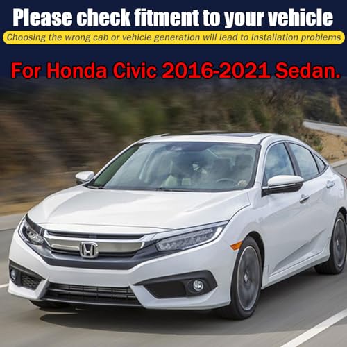 Rain Guards for Honda Civic 2016 (For Honda Civic 2016-2021)